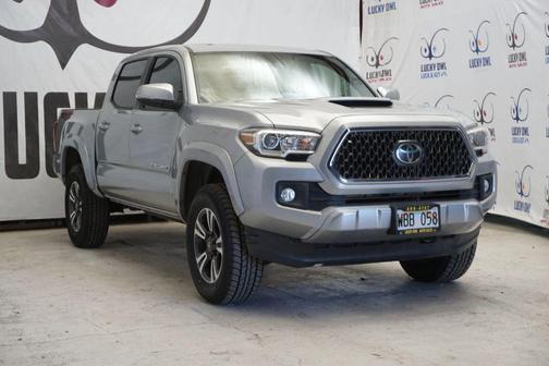 Silver 2018 Toyota Tacoma TRD Sport