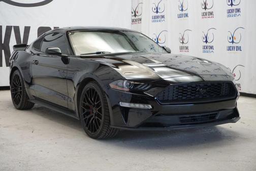 Black 2019 Ford Mustang EcoBoost