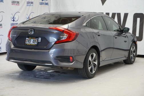 Gray 2019 Honda Civic LX