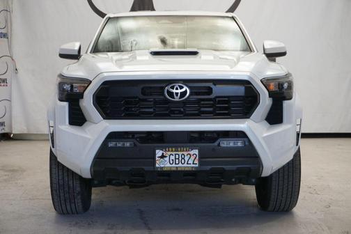 White 2024 Toyota Tacoma Hybrid TRD Sport
