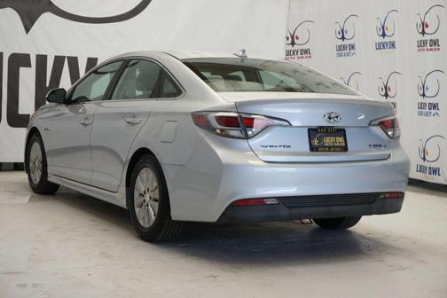 Silver 2017 Hyundai SONATA Hybrid SE
