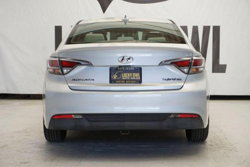 Silver 2017 Hyundai SONATA Hybrid SE