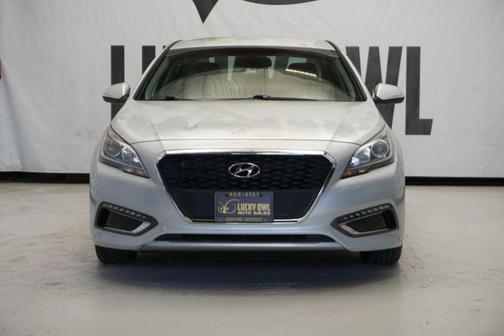 Silver 2017 Hyundai SONATA Hybrid SE