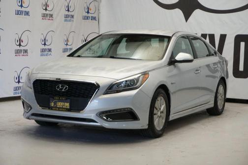 Silver 2017 Hyundai SONATA Hybrid SE