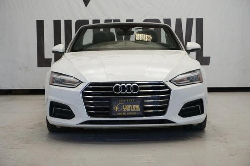 White 2018 Audi A5 2.0T Premium