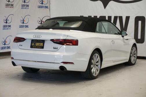 White 2018 Audi A5 2.0T Premium