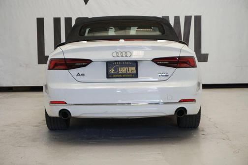 White 2018 Audi A5 2.0T Premium