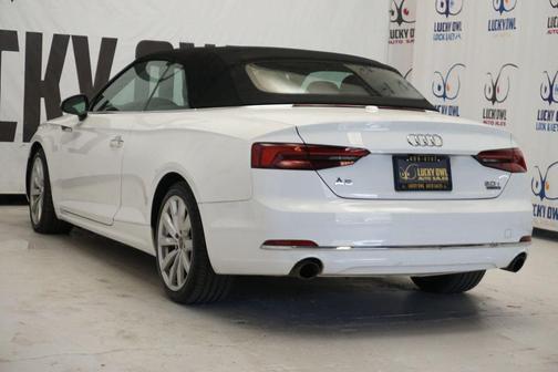 White 2018 Audi A5 2.0T Premium