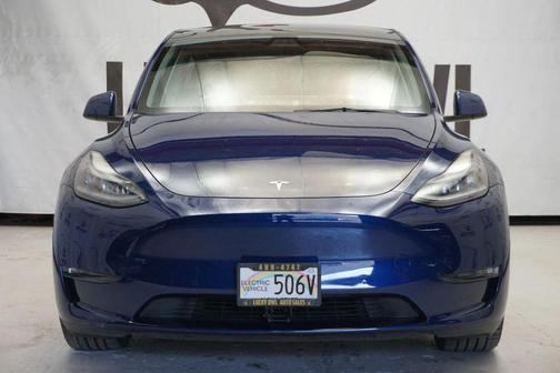 Blue 2022 Tesla Model Y Performance Dual Motor All-Wheel Drive