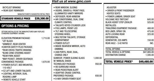 2024 GMC Canyon Elevation