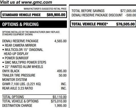 2024 GMC Sierra 1500 Denali