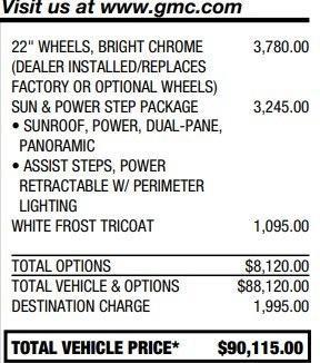 2025 GMC Yukon Denali