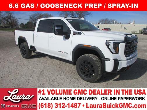 Summit White 2026 GMC Sierra 2500 AT4