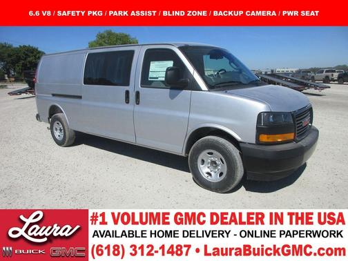 Quicksilver Metallic 2026 GMC Savana 2500 Work Van