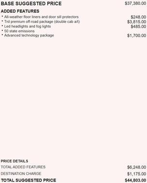 2021 Toyota Tacoma TRD Off Road