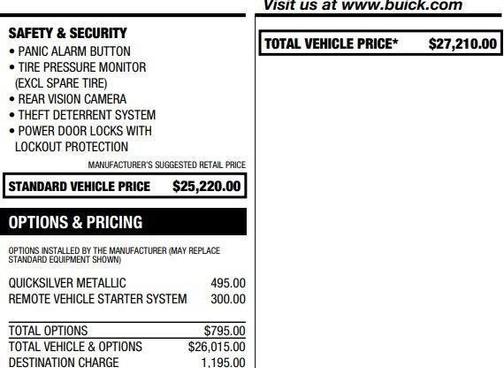 2022 Buick Encore Preferred