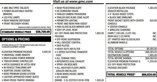 2024 GMC Sierra 1500 Elevation