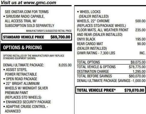 2020 GMC Yukon Denali