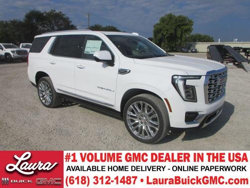 Summit White 2026 GMC Yukon Denali