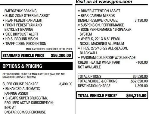 2024 GMC Acadia Denali