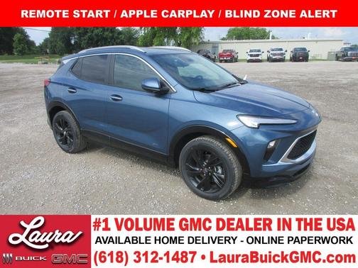 Ocean Blue Metallic 2026 Buick Encore GX Sport Touring
