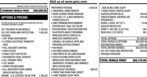 2021 GMC Sierra 1500 SLE