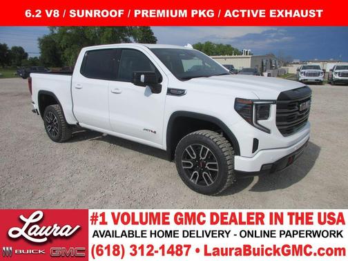 Summit White 2026 GMC Sierra 1500 AT4