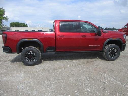Volcanic Red 2026 GMC Sierra 2500 AT4X