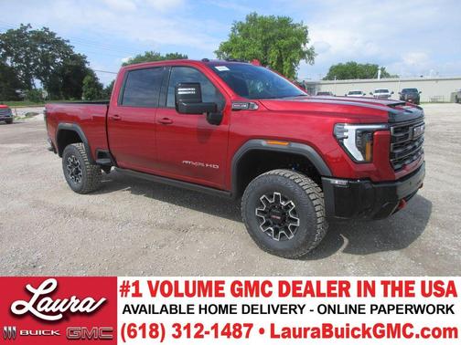 Volcanic Red 2026 GMC Sierra 2500 AT4X