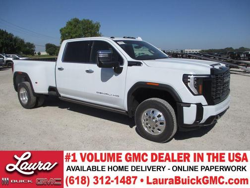 Glacier White 2026 GMC Sierra 3500 Denali Ultimate