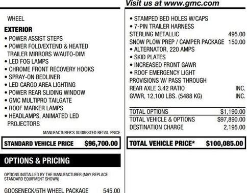 2025 GMC Sierra 3500 Denali Ultimate