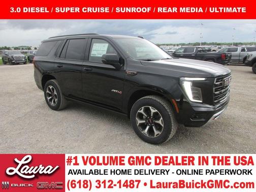 Onyx Black 2026 GMC Yukon AT4 Ultimate