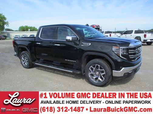 Onyx Black 2026 GMC Sierra 1500 SLT