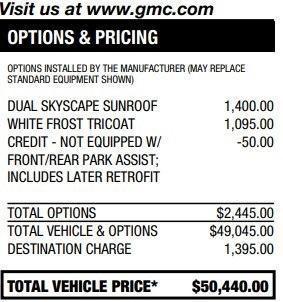2022 GMC Acadia Denali