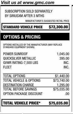 2019 GMC Yukon XL Denali