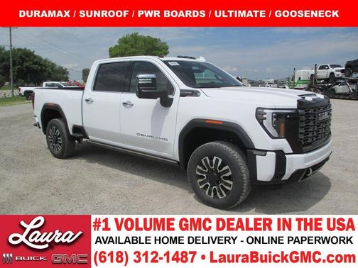 Summit White 2026 GMC Sierra 2500 Denali Ultimate