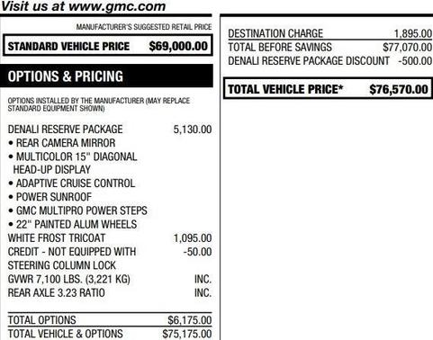 2023 GMC Sierra 1500 Denali