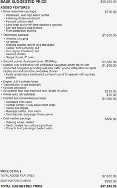 2019 Cadillac XT4 Premium Luxury