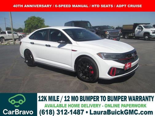 Pure White 2024 Volkswagen Jetta GLI 40th Anniversary Edition