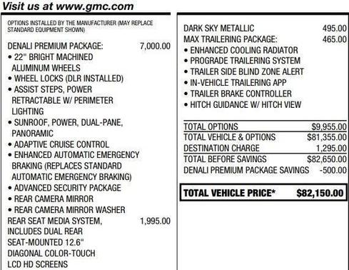 2021 GMC Yukon Denali