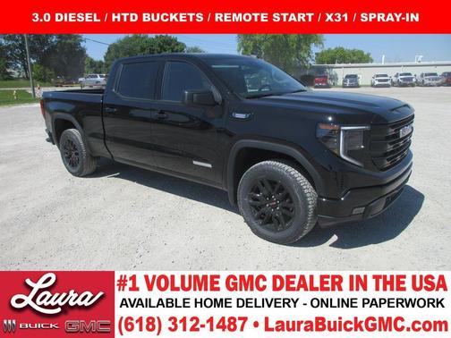 Onyx Black 2026 GMC Sierra 1500 Elevation