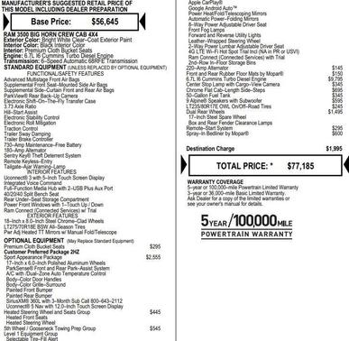 2024 RAM 3500 Big Horn