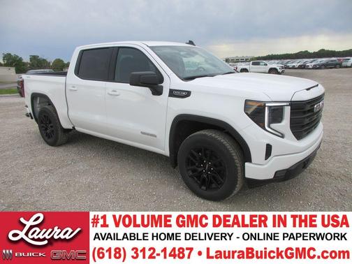 Summit White 2026 GMC Sierra 1500 Elevation