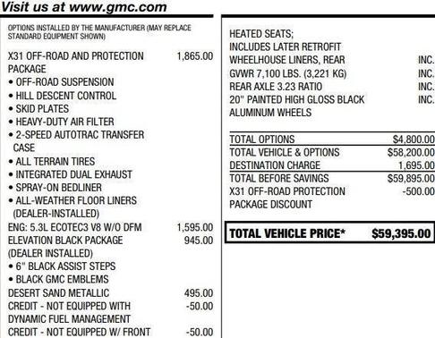2022 GMC Sierra 1500 Elevation