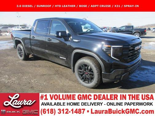 Onyx Black 2026 GMC Sierra 1500 Elevation