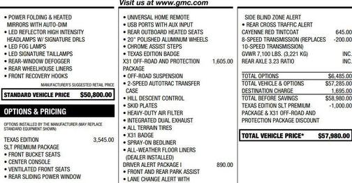 Cayenne Red Tintcoat 2021 GMC Sierra 1500 SLT