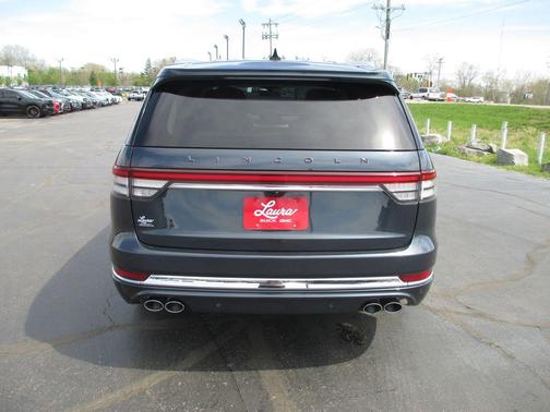 Flight Blue 2022 Lincoln Aviator Black Label AWD