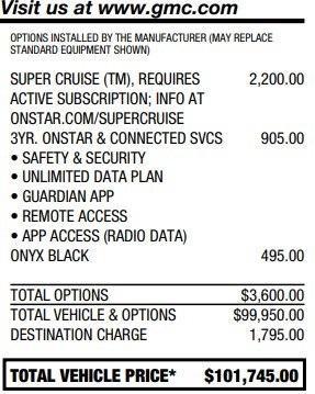 2023 GMC Yukon XL Denali Ultimate