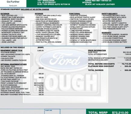 2021 Ford F-150 Platinum
