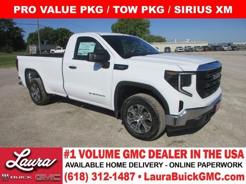 Summit White 2026 GMC Sierra 1500 Pro